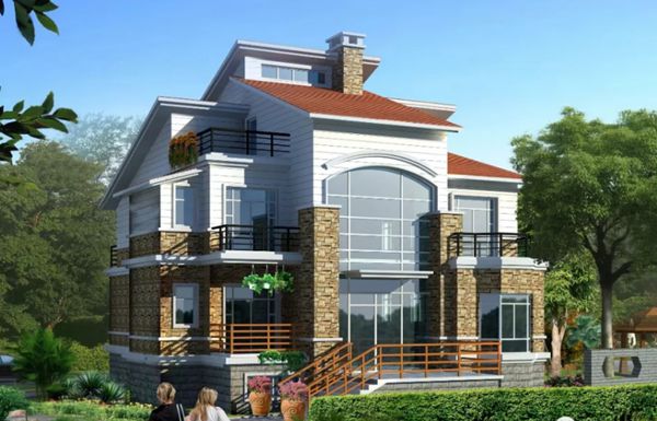 輕鋼別墅質量怎么樣,會不會一打就爛了?(圖1) 輕鋼別墅質量怎么樣,會不會一打就爛了?(圖1)