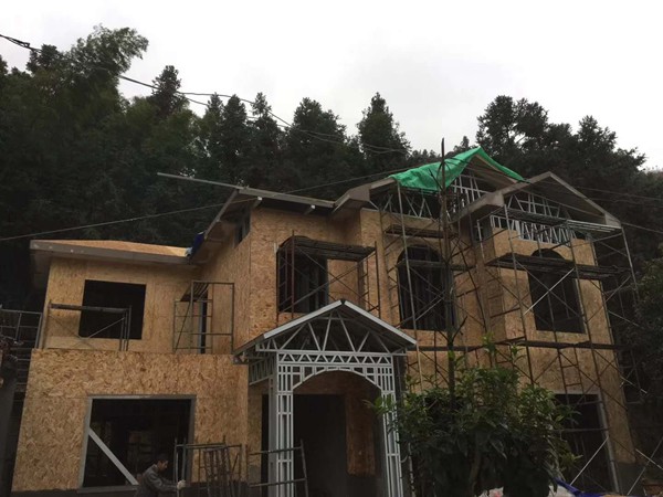 2019再不建房就吃大虧了,國家提倡農(nóng)村建輕鋼別墅還給資金補貼!(圖6) 輕鋼外墻體