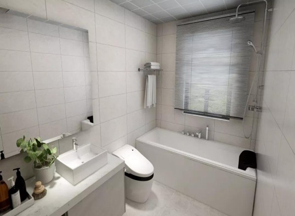 368平米氣派輕鋼別墅,很有面子,十里八親都來參觀(圖6) 輕鋼別墅衛(wèi)生間