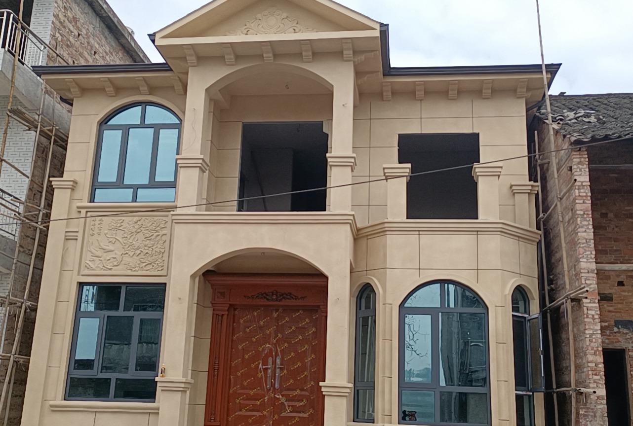 睿婕湖南耒陽輕鋼別墅項目完工驗收