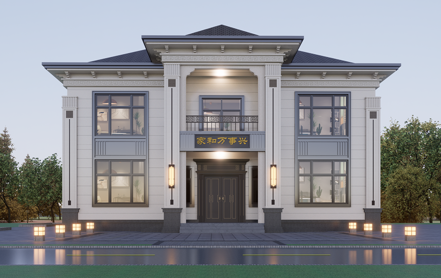 30萬(wàn)輕鋼別墅大概可以建多大面積?(圖2) 30萬(wàn)輕鋼別墅大概可以建多大面積?(圖2)