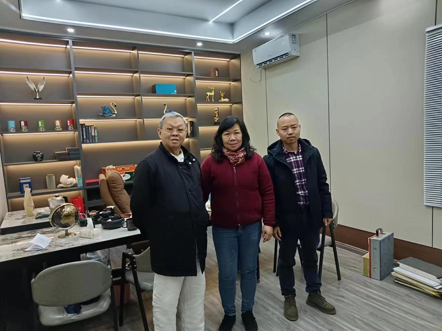 法國華僑代表團蒞臨睿婕輕鋼別墅工廠考察，探尋合作機會！