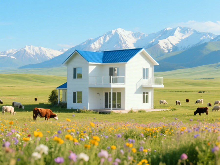 輕鋼別墅適合在新疆建嗎？睿捷輕鋼別墅為您詳細(xì)分析