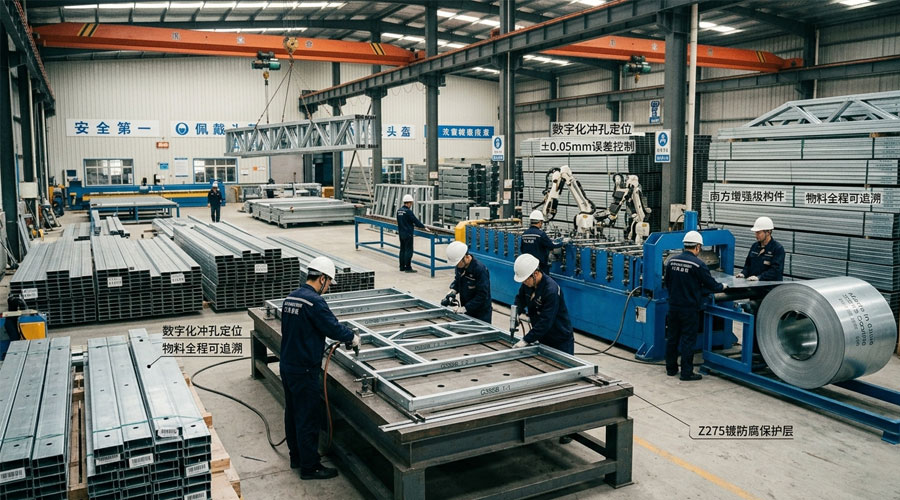 漢良睿婕輕鋼別墅:專為南方沿海氣候設計的結構解決方案(圖2) 漢良睿婕輕鋼別墅:專為南方沿海氣候設計的結構解決方案(圖2)